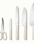 Wooden Utensil Set & Knife Block | Stainless Steel | Caraway