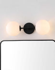 Safavieh Hymn 2 Light Wall Sconce - Black