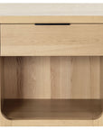 Raylie 1 Drawer Wood Nightstand
