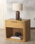 Raylie 1 Drawer Wood Nightstand