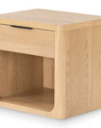 Raylie 1 Drawer Wood Nightstand