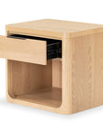 Raylie 1 Drawer Wood Nightstand