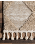 Aylin Diamond Tasseled Rug