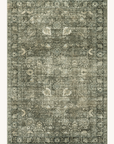 Bayberry Spill Proof Vintage Washable Rug