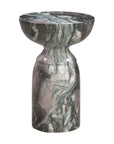 Rue Marble Indoor / Outdoor Round Side Table