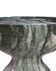 Rue Marble Indoor / Outdoor Round Side Table