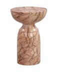 Rue Marble Indoor / Outdoor Round Side Table