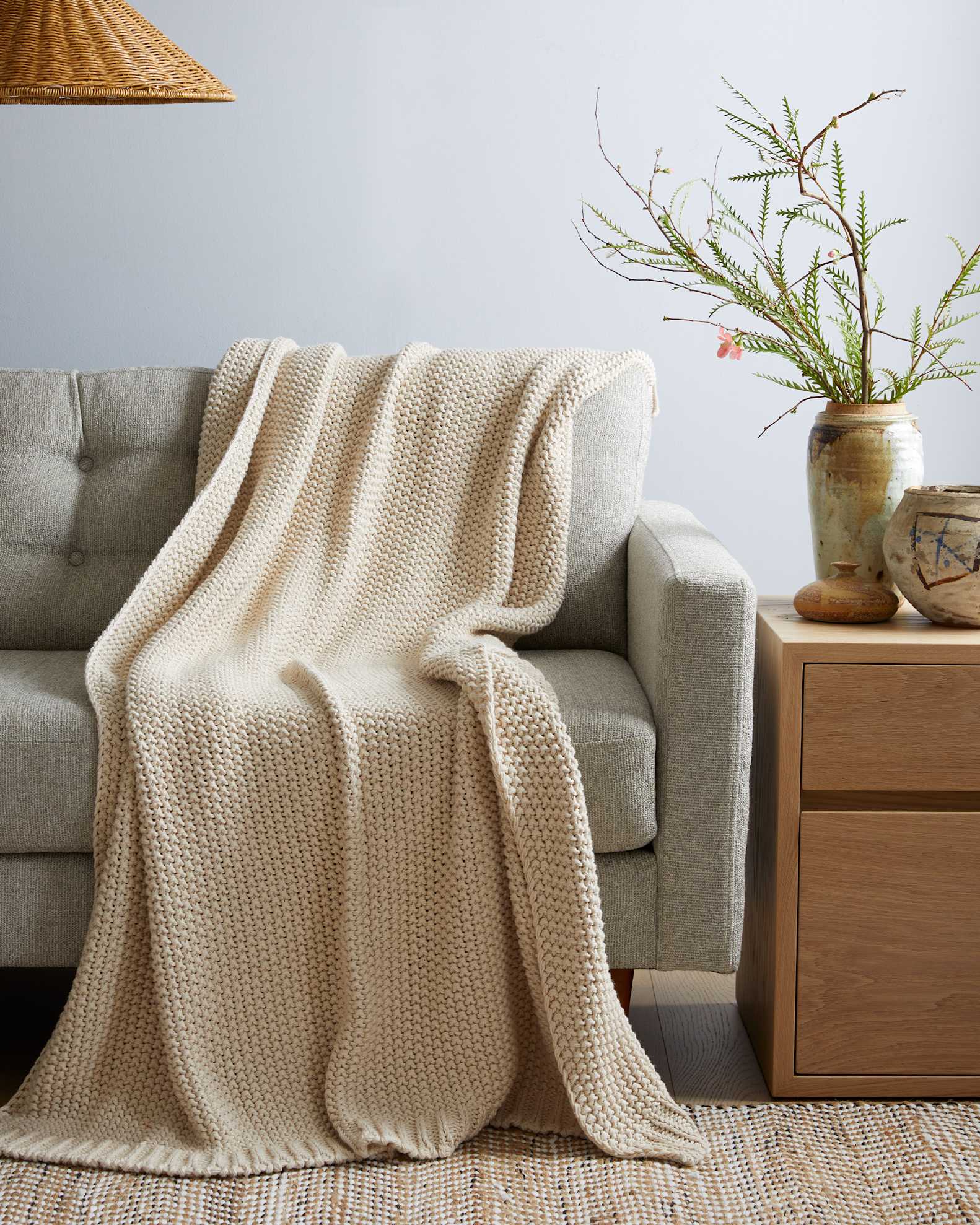 Cotton Fisherman Throw