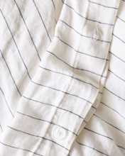 European Linen Stripe Duvet Cover