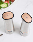 Stainless Steel Electric Salt & Pepper Mill Set