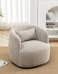 https://www.walmart.com/ip/34-Wide-Boucle-Swivel-Barrel-Chair-Assembly-Round-Upholstered-Armchair-Accent-Chair-Single-Sofa-Chair-Toss-Pillow-Living-Room-Bedroom-Taupe/5927813737