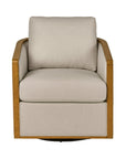 Better Homes & Gardens Windsor Swivel Accent Chair, Cream