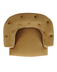 Katherine Tufted Accent Chair Gold
