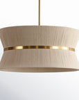 Abbington 4 - Light Dimmable Drum Chandelier - From Where -