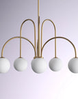 Abrial 6 - Light Sputnik Chandelier - From Where -