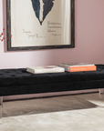 Abrosia Upholstered Tufted Bench - From Where Finds -