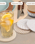 Absorbent Boho Coasters - From Where -