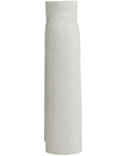 Abstract Arched White Ceramic Vase - From Where -