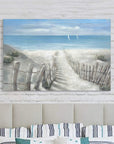 Abstract Beach Path Wall Art - From Where -