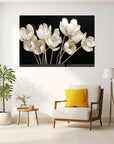 Abstract Canvas Plant Wall Art - From Where -
