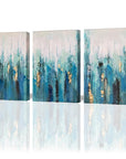 Abstract Canvas Wall Art - From Where -
