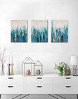 Abstract Canvas Wall Art - From Where -