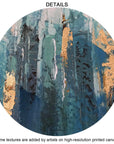 Abstract Canvas Wall Art - From Where -