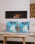 Abstract Flower Pillow Covers (Set of 2) - From Where -