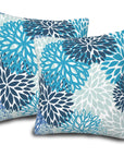 Abstract Flower Pillow Covers (Set of 2) - From Where -