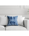 Abstract Reversible Throw Pillow - From Where -
