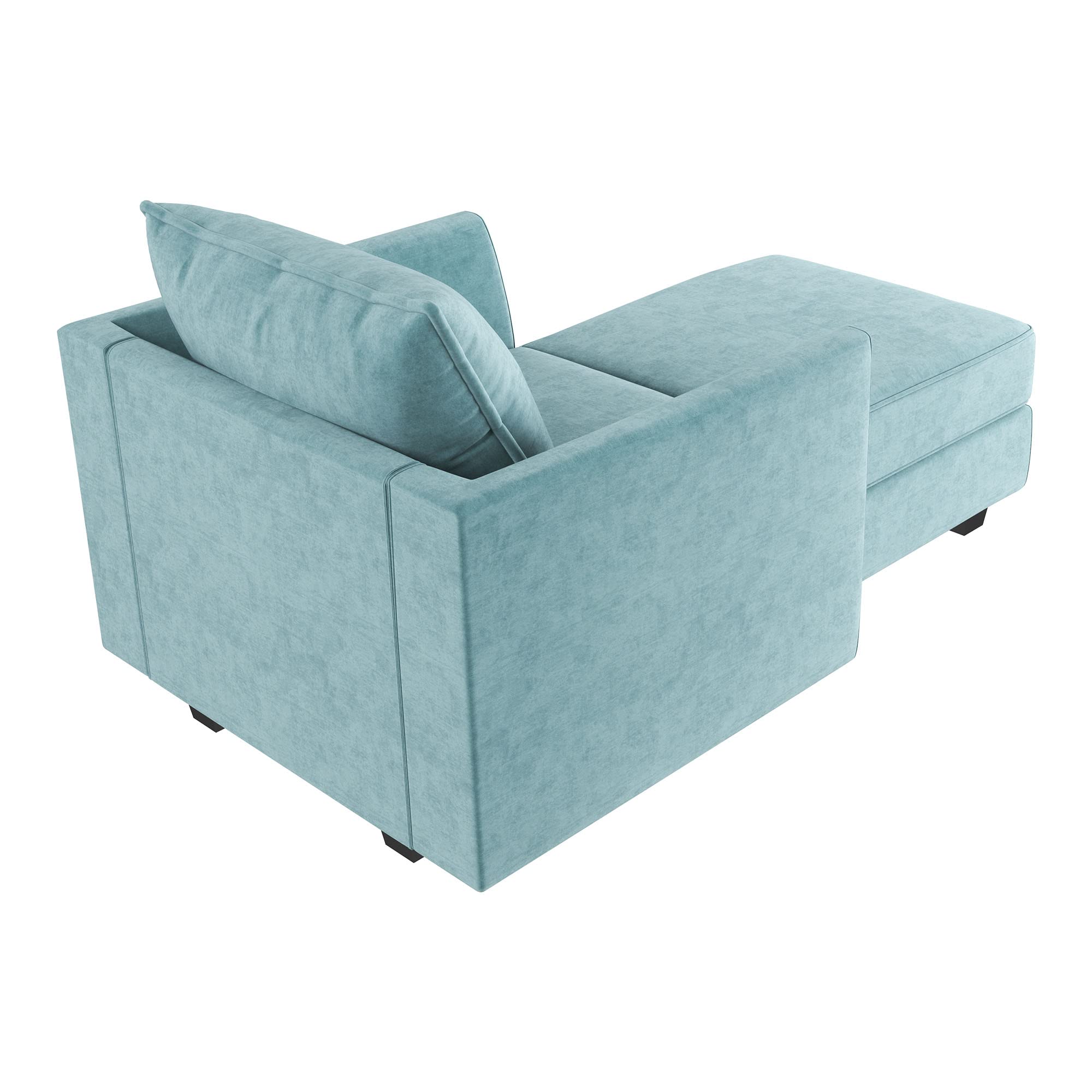 Accent Armchair with Ottoman - From Where -