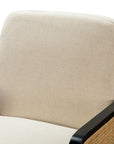 Accent Armchair with Wood Legs Set of 2 - From Where -