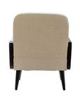 Accent Armchair with Wood Legs Set of 2 - From Where -