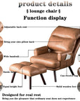 Accent Chair with Ottoman Set - From Where -