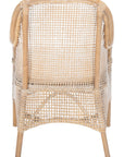 Charlie Rattan Accent Chair W/ Cushion