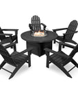 Adirondack Chair Set with Fire Pit Table - From Where -