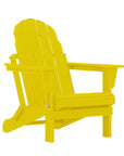Adirondack Yellow Outdoor Chair - From Where -