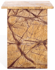 Adriano 2 Leg Marble Accent Table - From Where Finds -