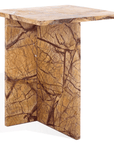 Adriano 2 Leg Marble Accent Table - From Where Finds -