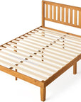 Alexia Wood Platform Bed Frame - From Where -