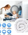 All Season Quilted Reversible Duvet - From Where -