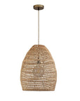 Alleman 1 - Light Rattan Pendant Light - From Where -
