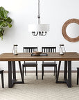 Alpine Furniture Prairie Dining Table - From Where -