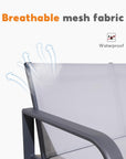 Aluminum 4 - Piece Conversation Set - From Where -