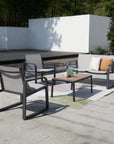 Aluminum 4 - Piece Conversation Set - From Where -