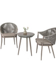 Aluminum Bistro Set with Cushions - From Where -