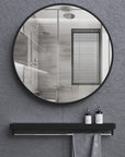 Aluminum Metal Frame Vanity Mirror - From Where -