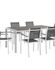 Aluminum Patio Dining Table Set - From Where -