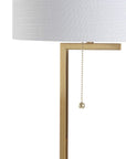 Alyssa 24.5" Metal/Marble Table Lamp - From Where -