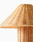 Amelia Woven Table Lamp (25") - From Where -